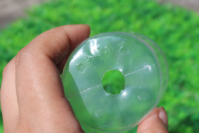 白色透明蝴蝶兰花营养杯育苗钵 石斛花盆营养钵育苗袋可配周转盘