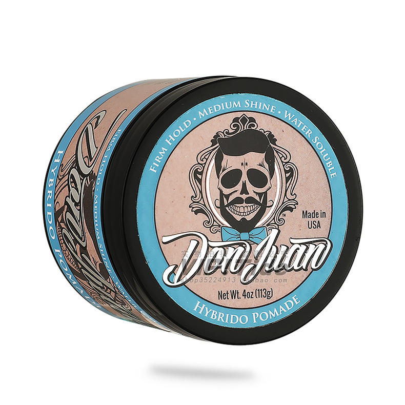 现货美国don juan hybrido 唐胡安水基强定型发油油头背头发蜡