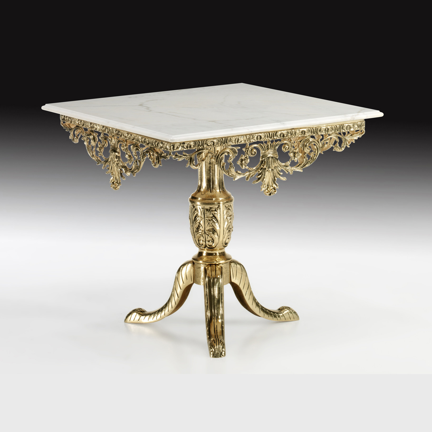 西班牙virtus欧式手工青铜家居饰品礼品小家具大方桌