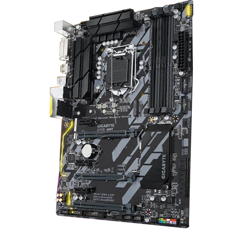 gigabyte/技嘉z370-hd3台式机游戏主板支持8代i5/i7 秒z270hd3