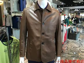 男羽绒皮衣冬款