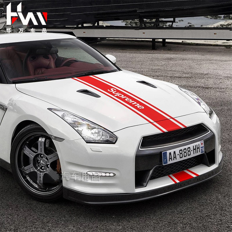 引擎盖_潮牌车贴汽车引擎盖贴纸 机盖刮痕装饰创意个性改装定制拉花网