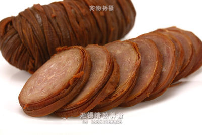 绕肠卤肠猪小肠无锡特产每日新鲜现做嚼劲十足美味零食
