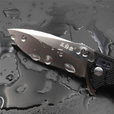 三刃木9系折叠刀无锁水果刀12c27刃材保持性出色锋利可刮汗毛现货