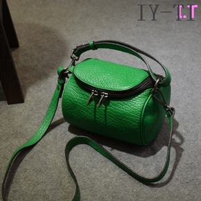 水桶包正品女包 真皮