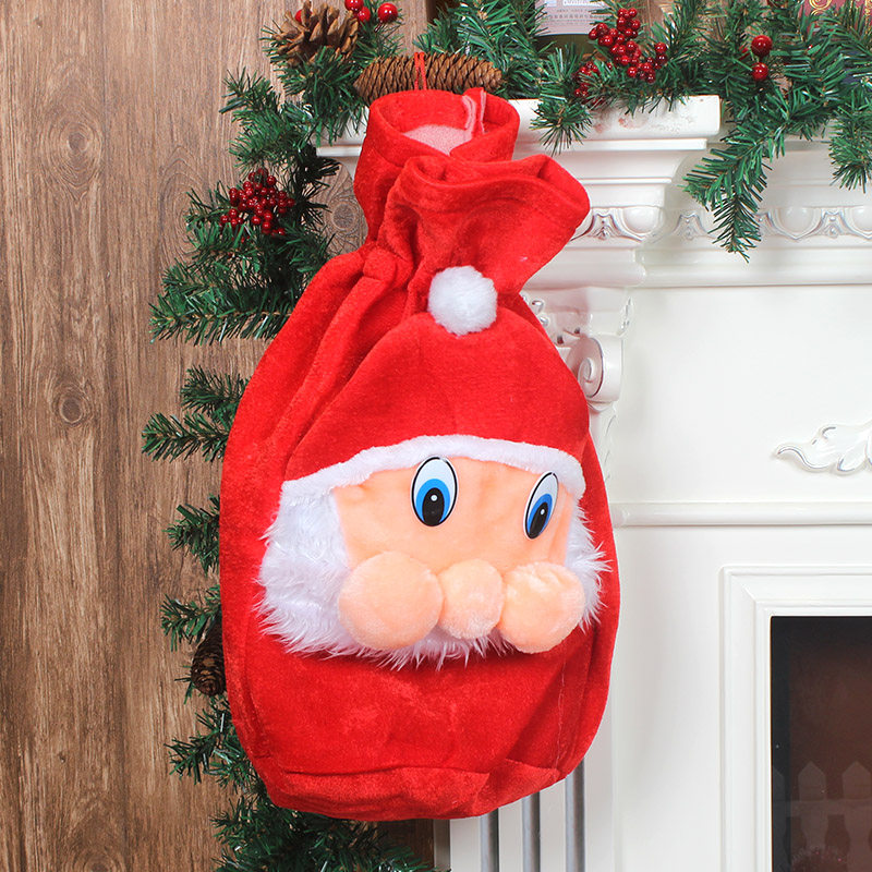 圣诞袋束口袋 大
