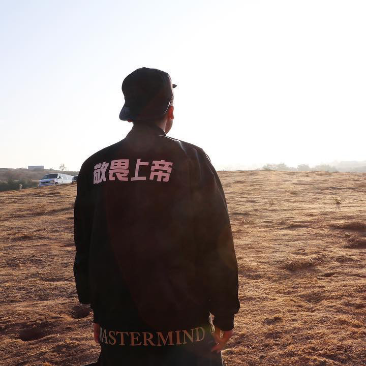 陈冠希外套男潮牌_陈冠希ins同款fog敬畏上帝刺绣飞行夹克外套秋装