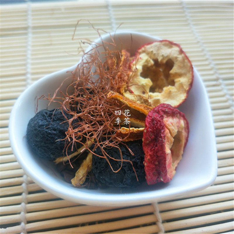 陈皮山楂玉米须决明子养生组合花草茶qushi茶