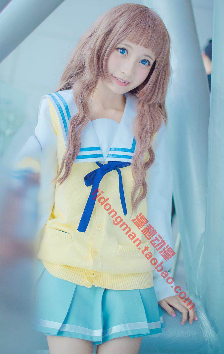 承接各种动漫服装定制 cosplay服装 水手服 新堂爱 彼方 境界