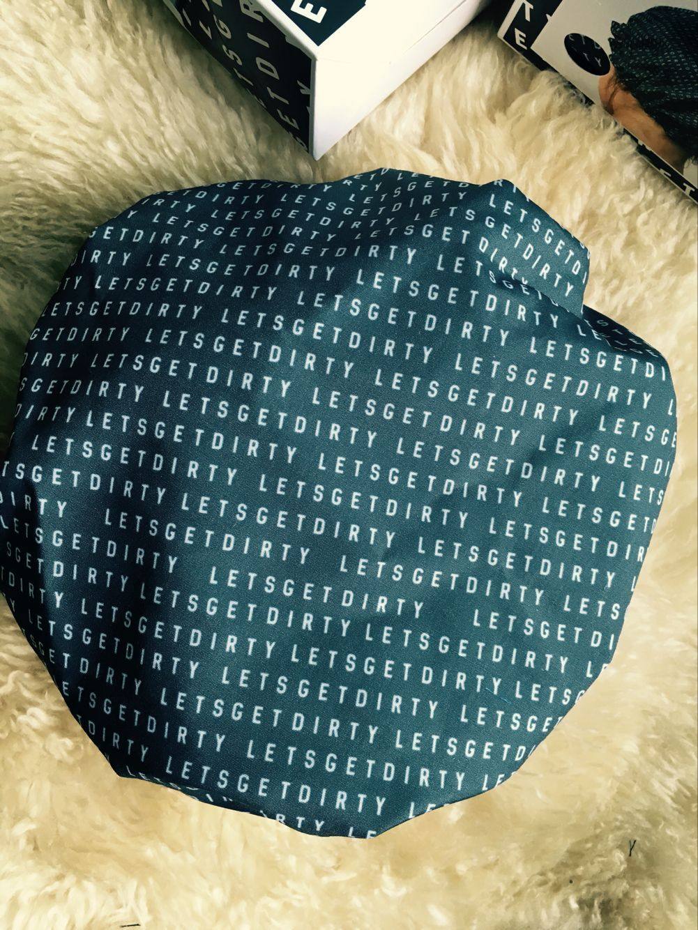 简约款字母浴帽出口澳洲cottonon外销单~旅行居家防水浴帽