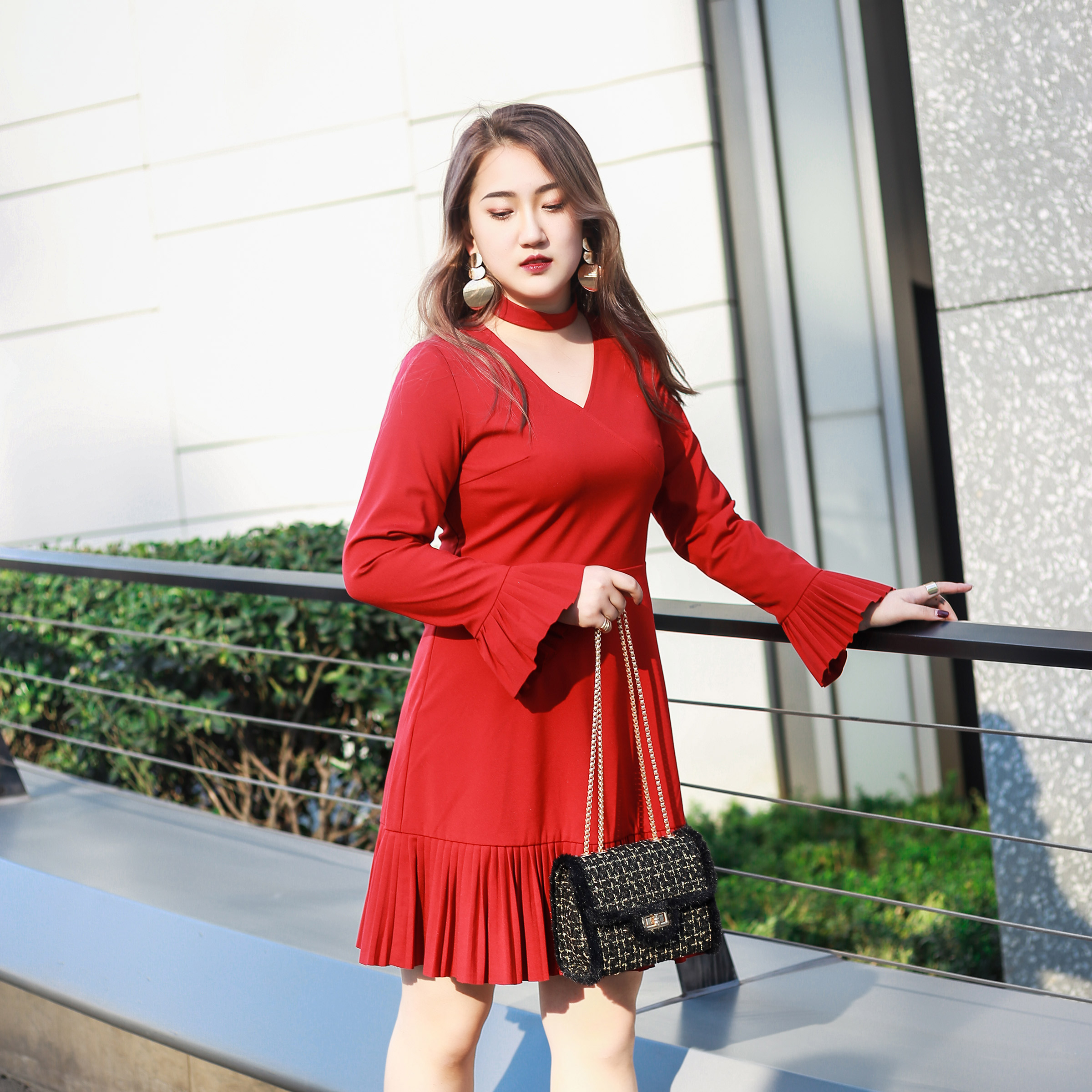 特价春装连衣裙大码胖mm