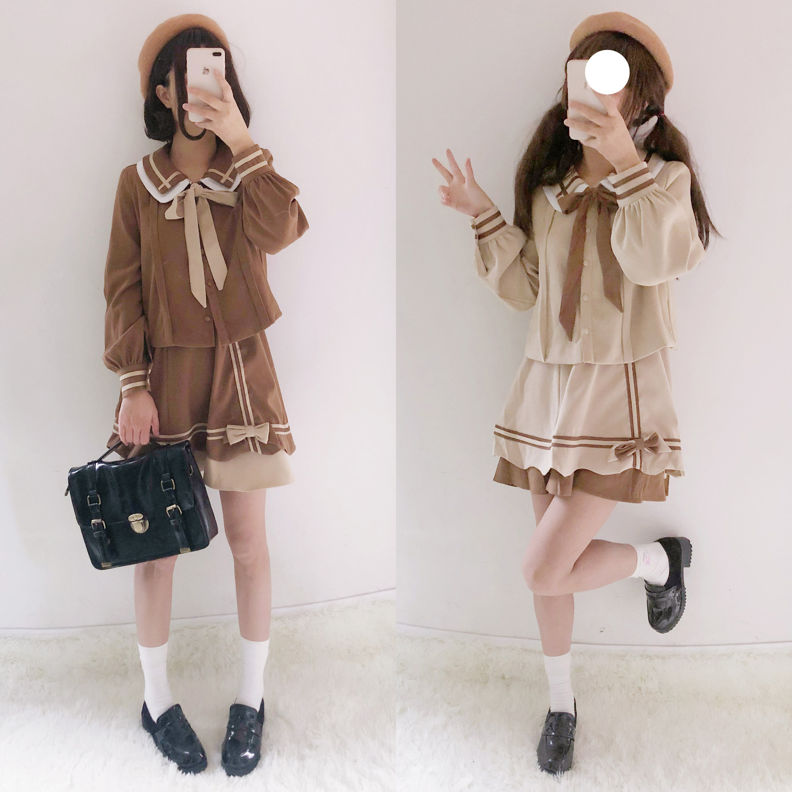 jk制服套装软妹 水手服