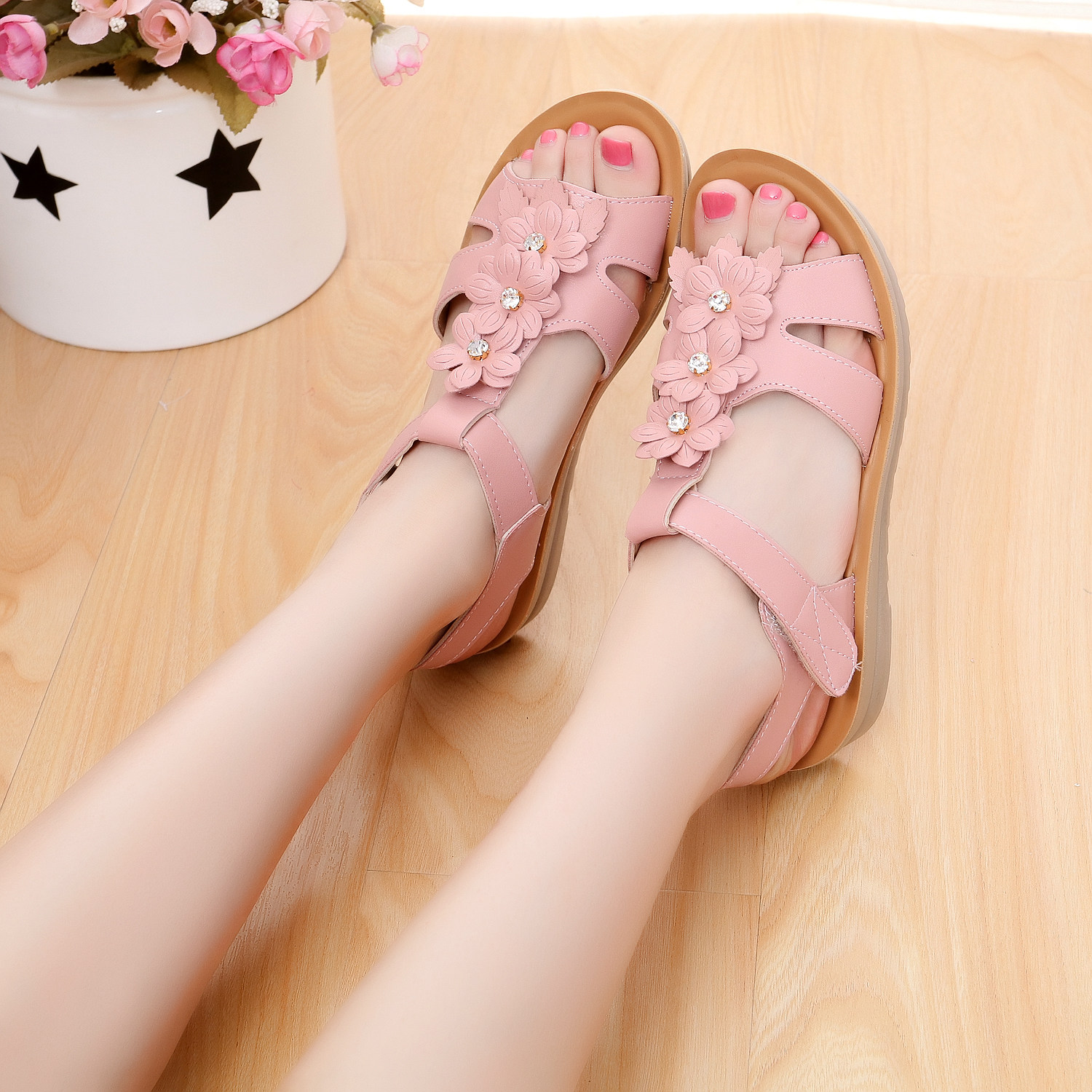 女生夏季鞋子韩版_9夏季13韩版14凉鞋15岁小学生少女孩子夏天大童11