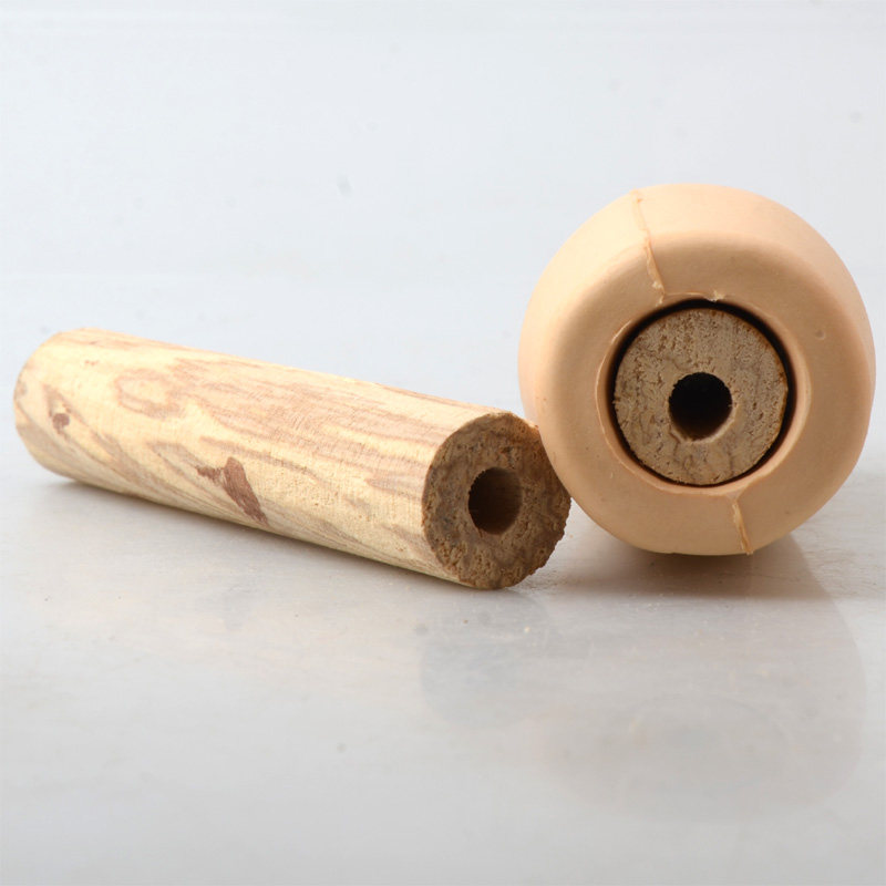 实木腋下双拐残疾人拐杖配件腋下硬托腋下软托发泡件手抓泡木芯