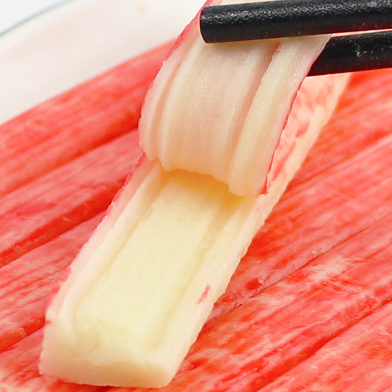 蟹肉蟹棒韩国火锅蟹足棒日本模拟蟹肉棒加热即食蟹味棒手撕蟹柳棒