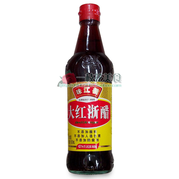 特价饺子醋_珠江桥大红浙醋500ml珠江桥牌食醋凉拌蘸点蟹醋虾醋饺子醋