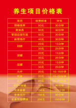 【养生馆项目宣传海报】最新最全养生馆项目宣