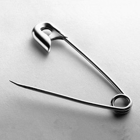 别针 保险别针婚庆 婚纱diy扣针关针大号整盒安全别针 胸针 包邮_双氙