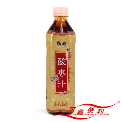 [喜乐]全国多地包邮 康师傅酸枣汁500ml*15瓶酸枣露饮料夏凉 正品