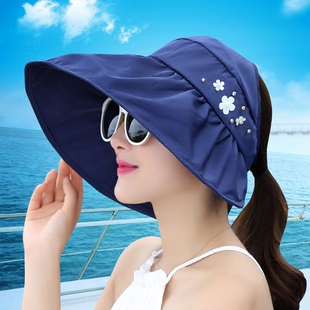 女夏休闲出游防紫外线防晒太阳帽遮阳帽子