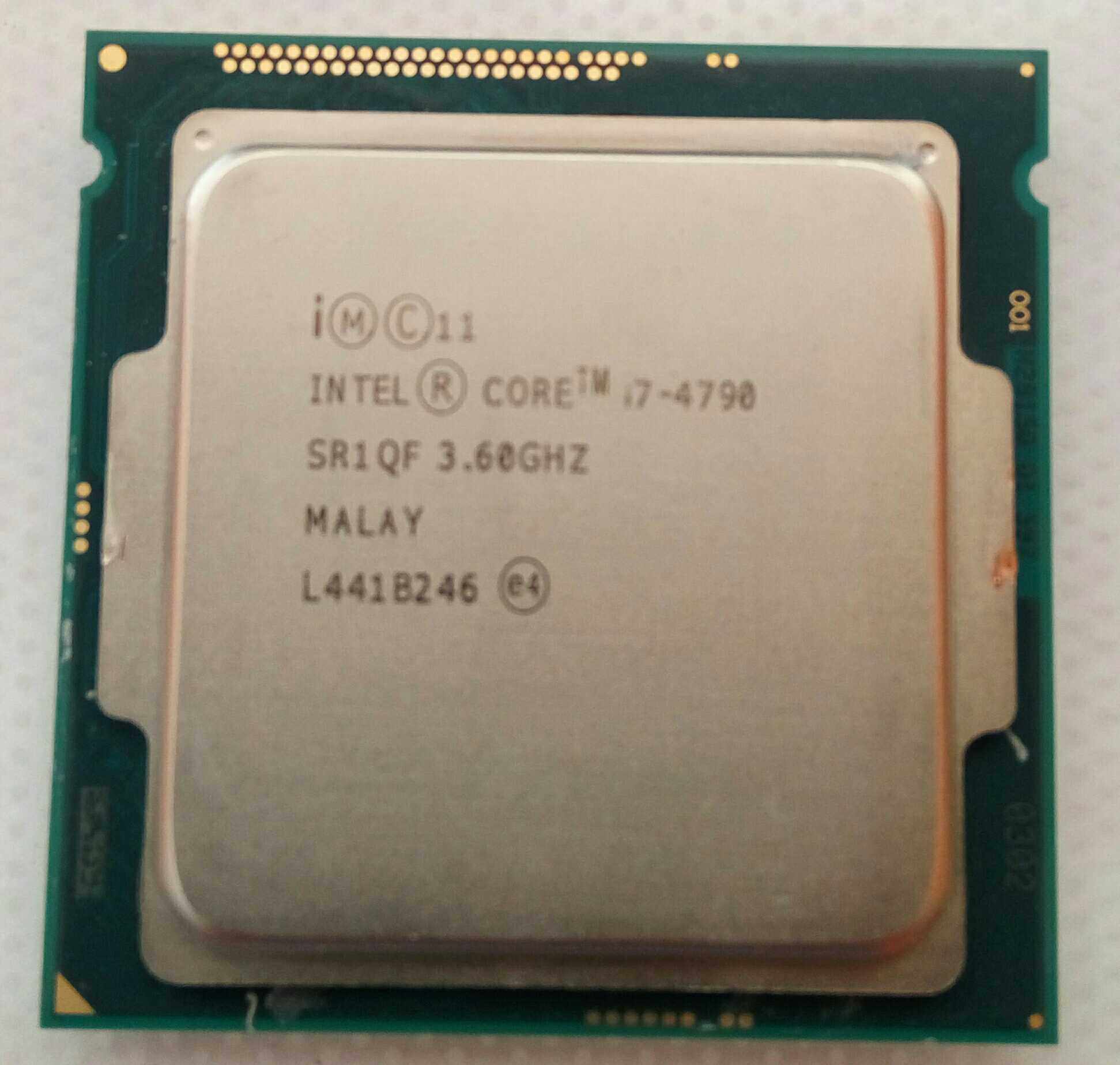 intel 英特尔 i7-4790酷睿i7  cpu  lga1150 四核八线程cpu ￥1805.