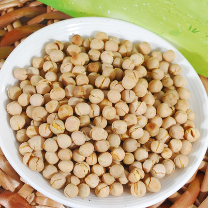 湖南特产铁锅炒胡豆农家炒蚕豆500g炒铁豌豆零食香酥脆可口包邮_5折