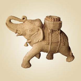 东南亚砂岩装饰雕塑 园林景观圆雕 艺术精品摆件 小泰象 厂家直销