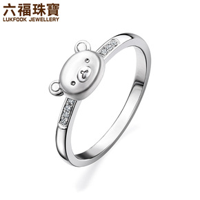 六福珠宝钻石戒指图片