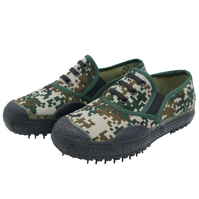  正品87军用布鞋迷彩工训鞋俄罗斯特种兵军鞋老北京布解放鞋胶鞋