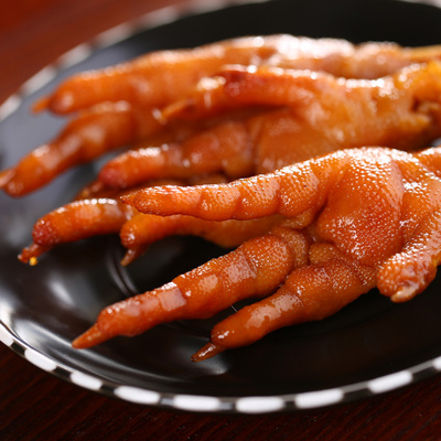 正宗贻庆洪濑鸡爪福建泉州特产卤味香辣凤爪子零食小吃真空装258g