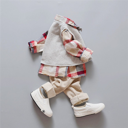 宝宝秋装男0-123岁婴儿小童一春秋季套装新款长袖韩版衣服三件套