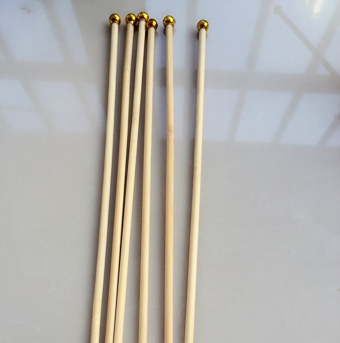 手摇杆实心小旗杆小竹杆木棍竹竿6号7号8号旗帜专用30cm40cm60cm