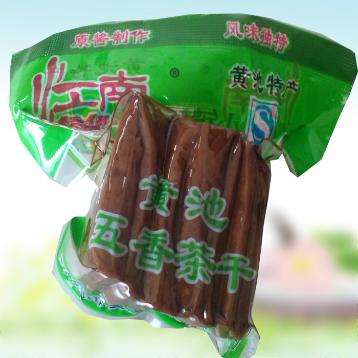 豆类制品_安徽黄池茶干传统特产五香豆干农产品豆类制品袋装148克满额