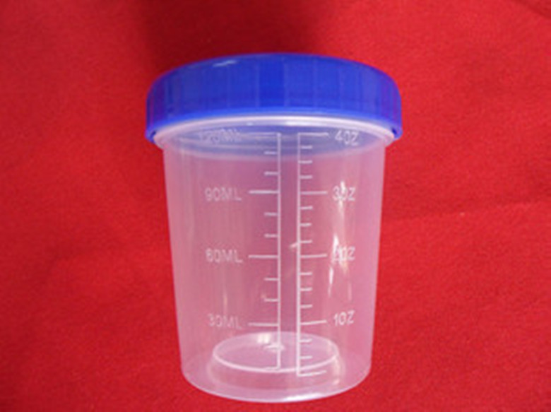120毫升塑料量杯加厚杯带盖杯子刻度杯厨房工具实验室