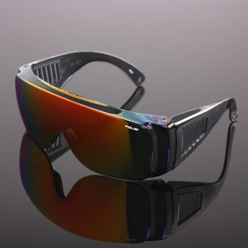 包邮 包邮防强光电焊护目镜激光红外线防护镜工业劳保防飞溅眼镜