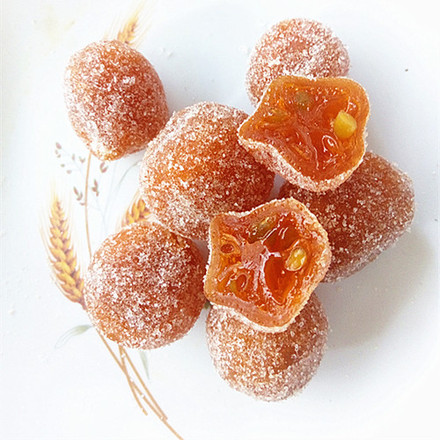 冰糖金桔 果脯干 广式蜜饯零食小金橘干金桔干散装500g满包邮