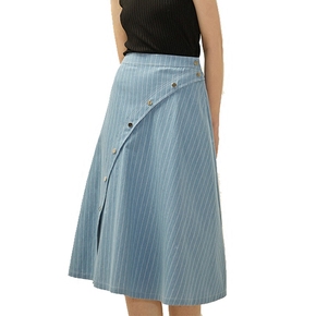 牛仔裙搭配图片冬季