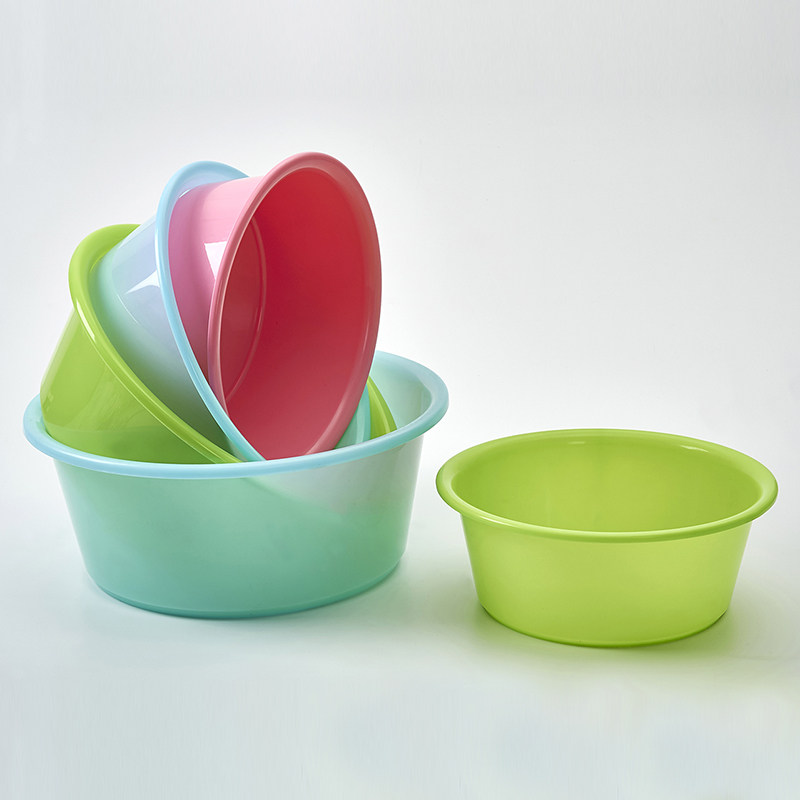 汉世刘家洗脸盆子家用大小号洗衣盆塑料盆加厚洗菜盆水盆