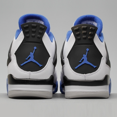 牛哄哄 air jordan 4 motosports aj4 赛车蓝 408452-308497-117
