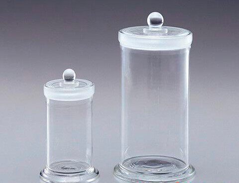 【实验耗材】玻璃标本瓶 150*210mm具磨砂盖 厚料磨砂口标本瓶