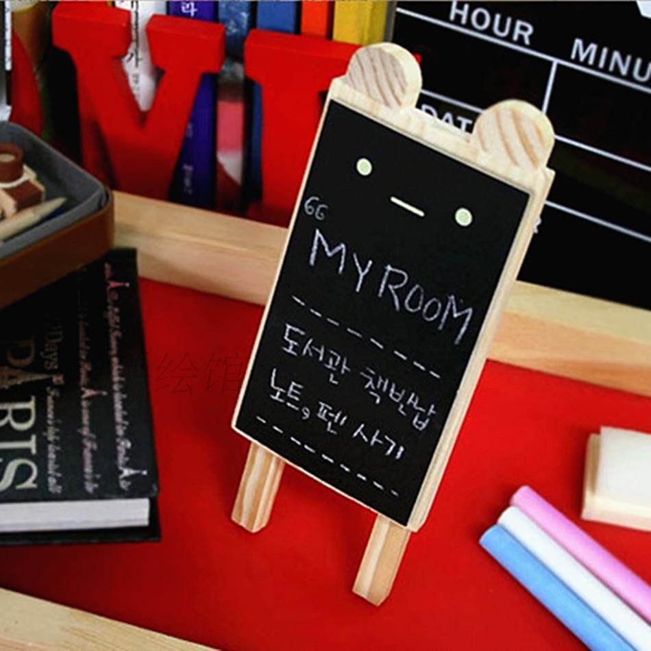热销迷你小黑板_可爱小黑板 迷你黑板 标价牌黑板特色时尚 韩式小熊
