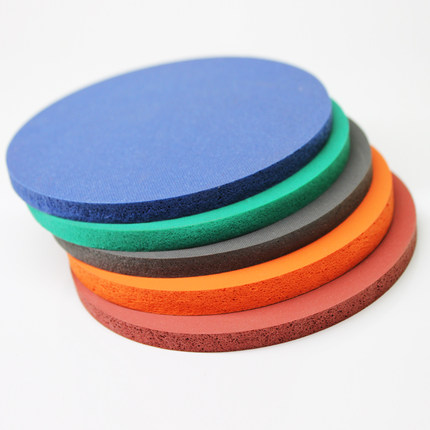 硅胶发泡板 海绵板 耐高温发泡硅橡胶垫 红黑灰白色1~20mm弹性好_不