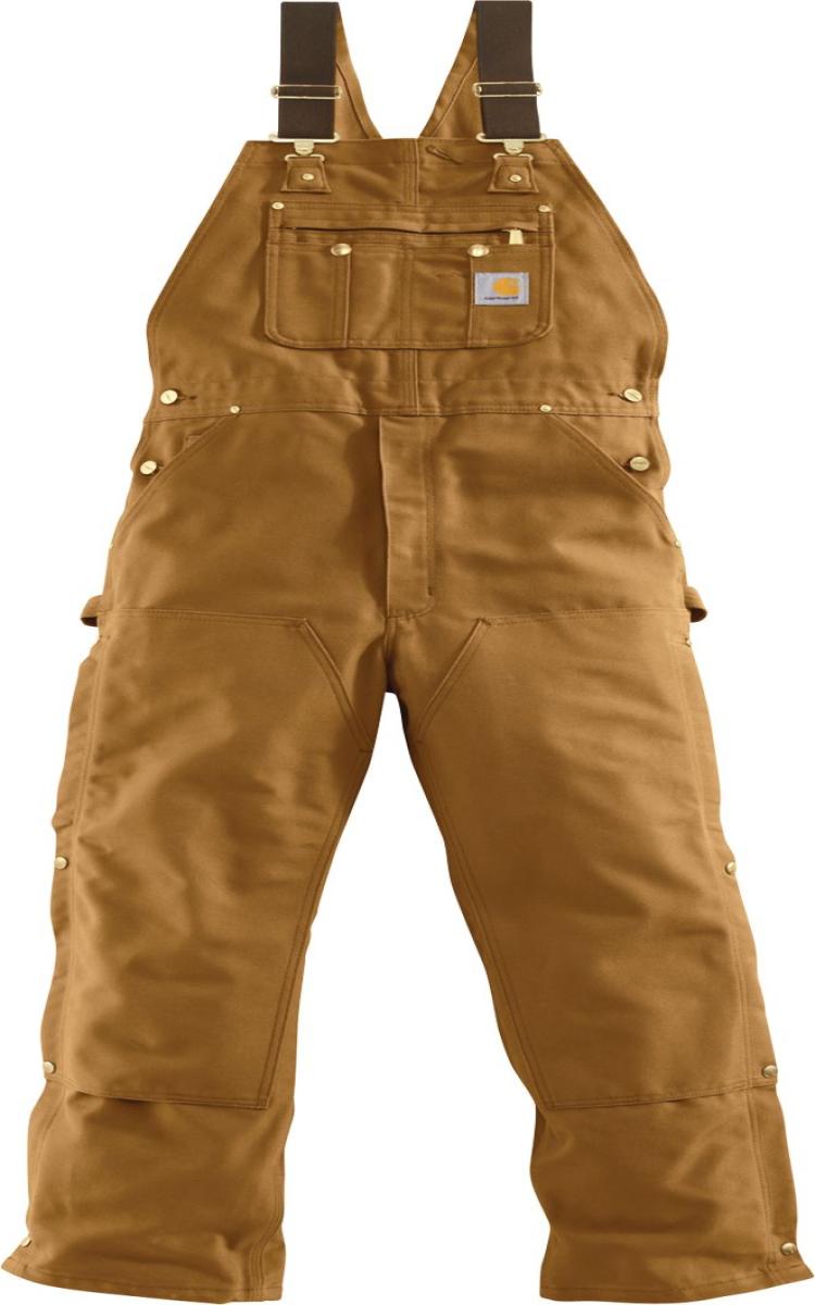 carhartt 背带裤男裤长裤舒适纯色工装裤美国直邮816710
