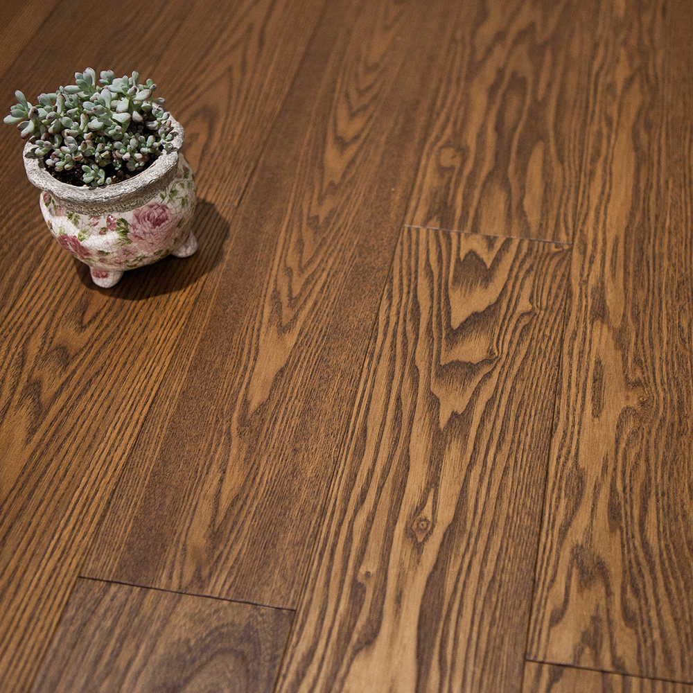 汉界地板 约克郡款 经典美式水曲柳实木复合地板 大样板 样块