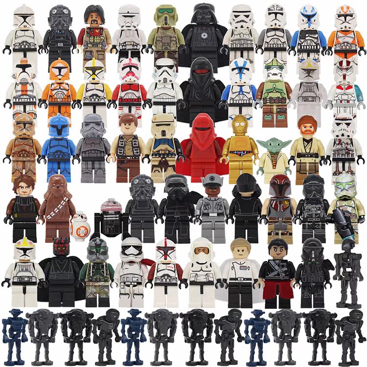 兼容乐高星球大战_拼装lojo兼容乐高星球大战积木系列暴风千年隼原力