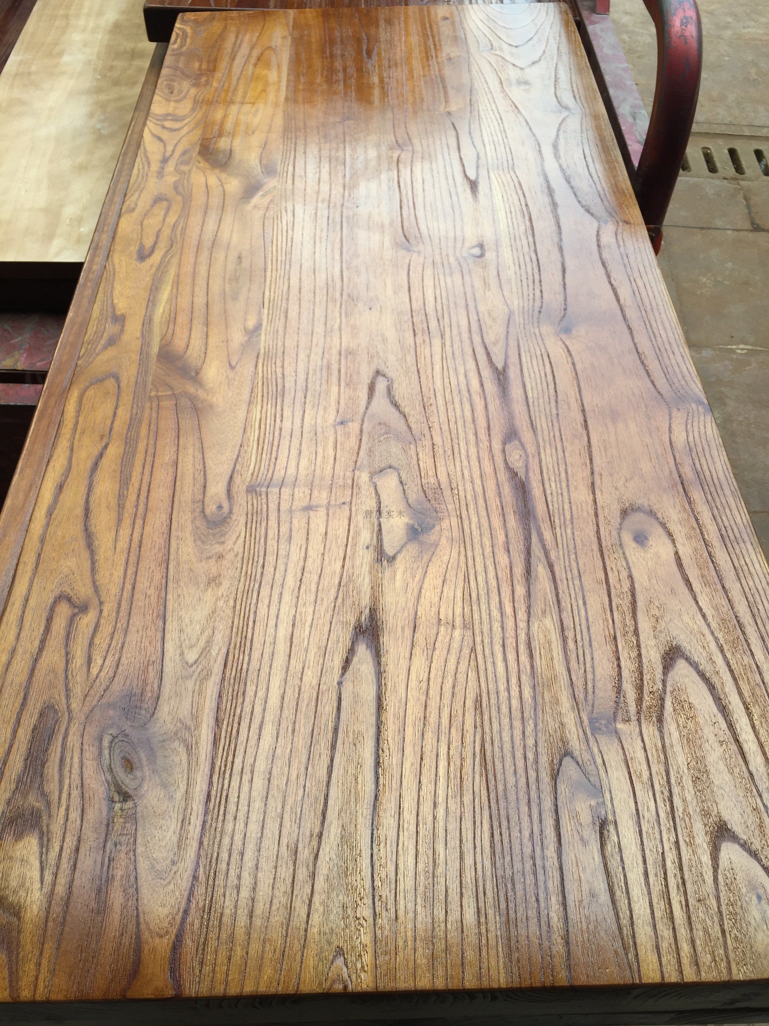 特价窗台板_老榆木板实木吧台板餐桌写字洗手办公工作台面桌面板窗台