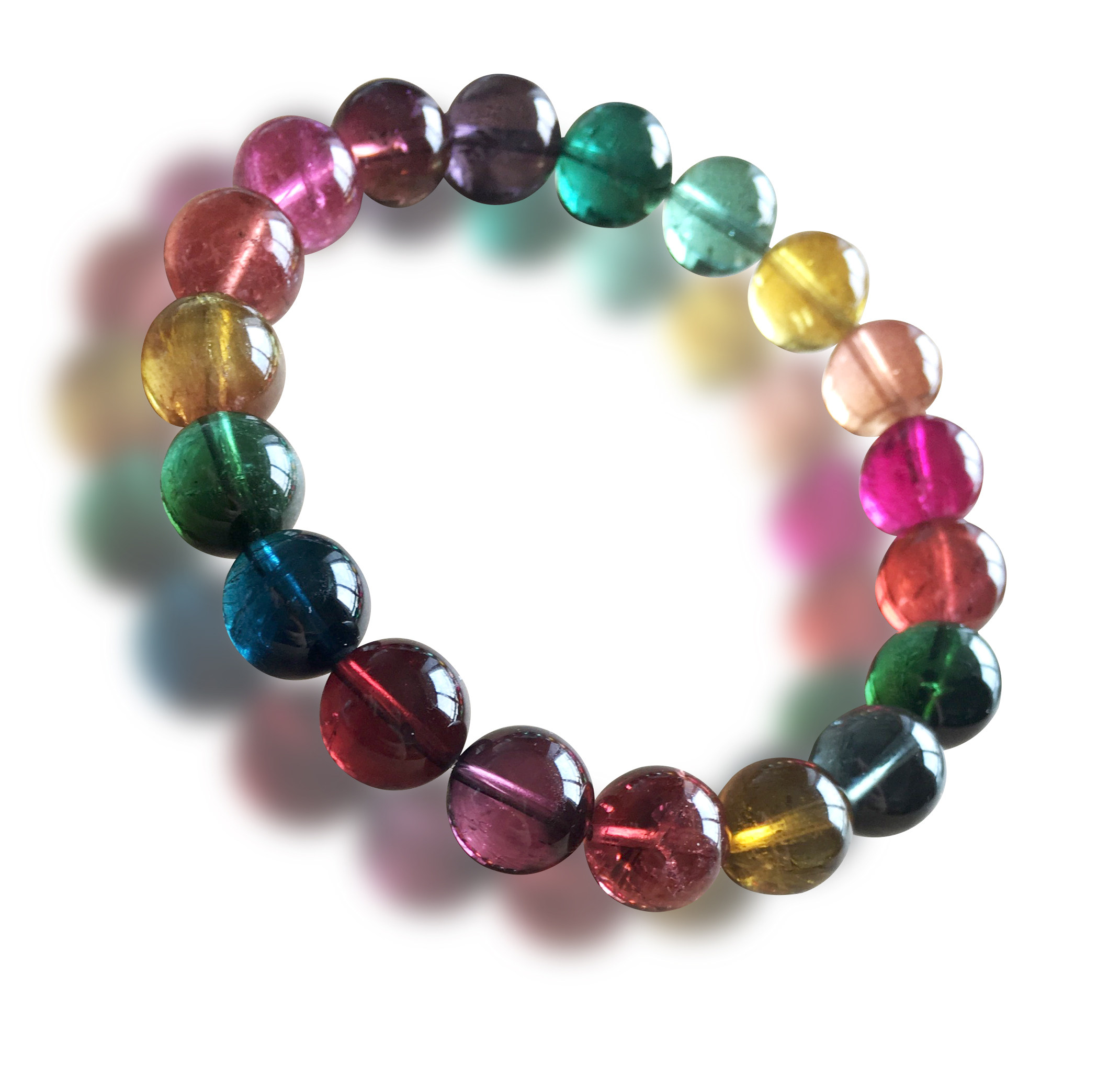 几乎我们所能想到的颜色,都可以在碧玺中找到.