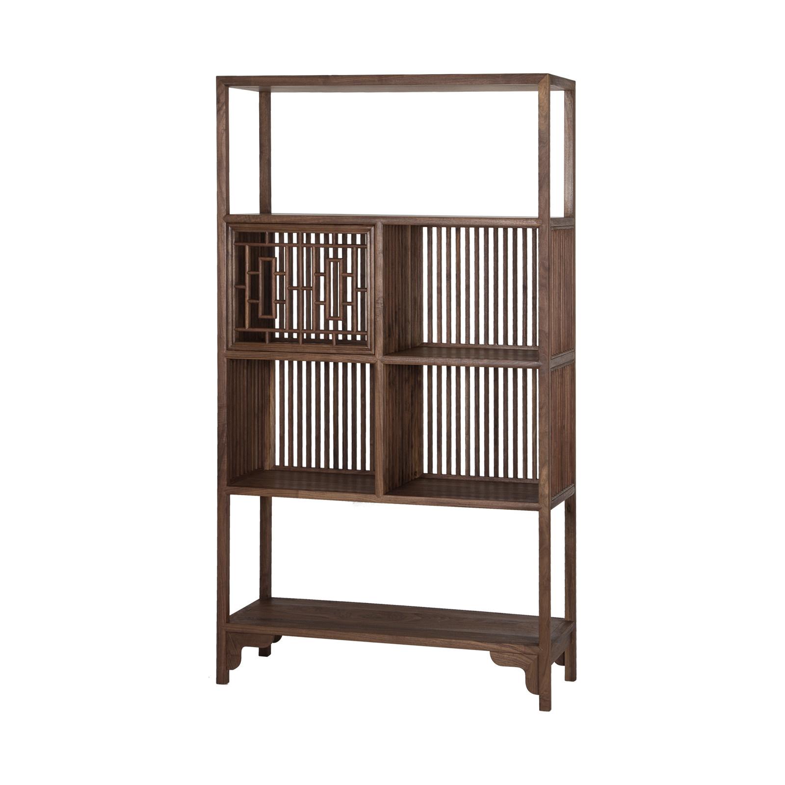    新中式仿古书架