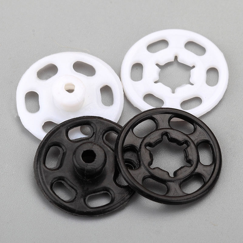 暗扣华联隐形子母扣子防走光透明摁扣衬衣女衬衫塑料儿童圆形按扣