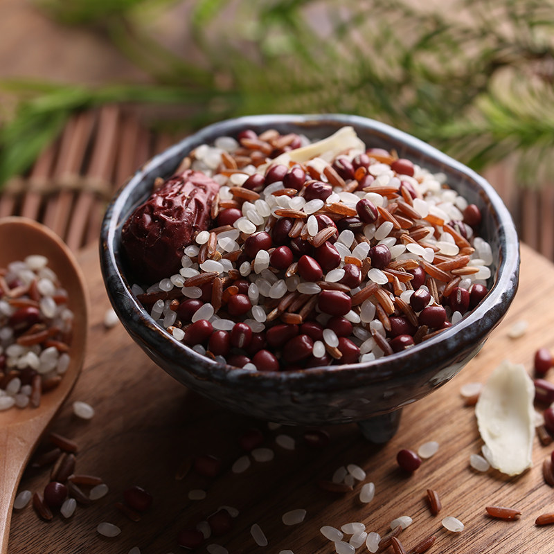 八宝粥散装紫薯小米百合莲子山药粥花生黑豆红枣黑米五谷杂粮粥米